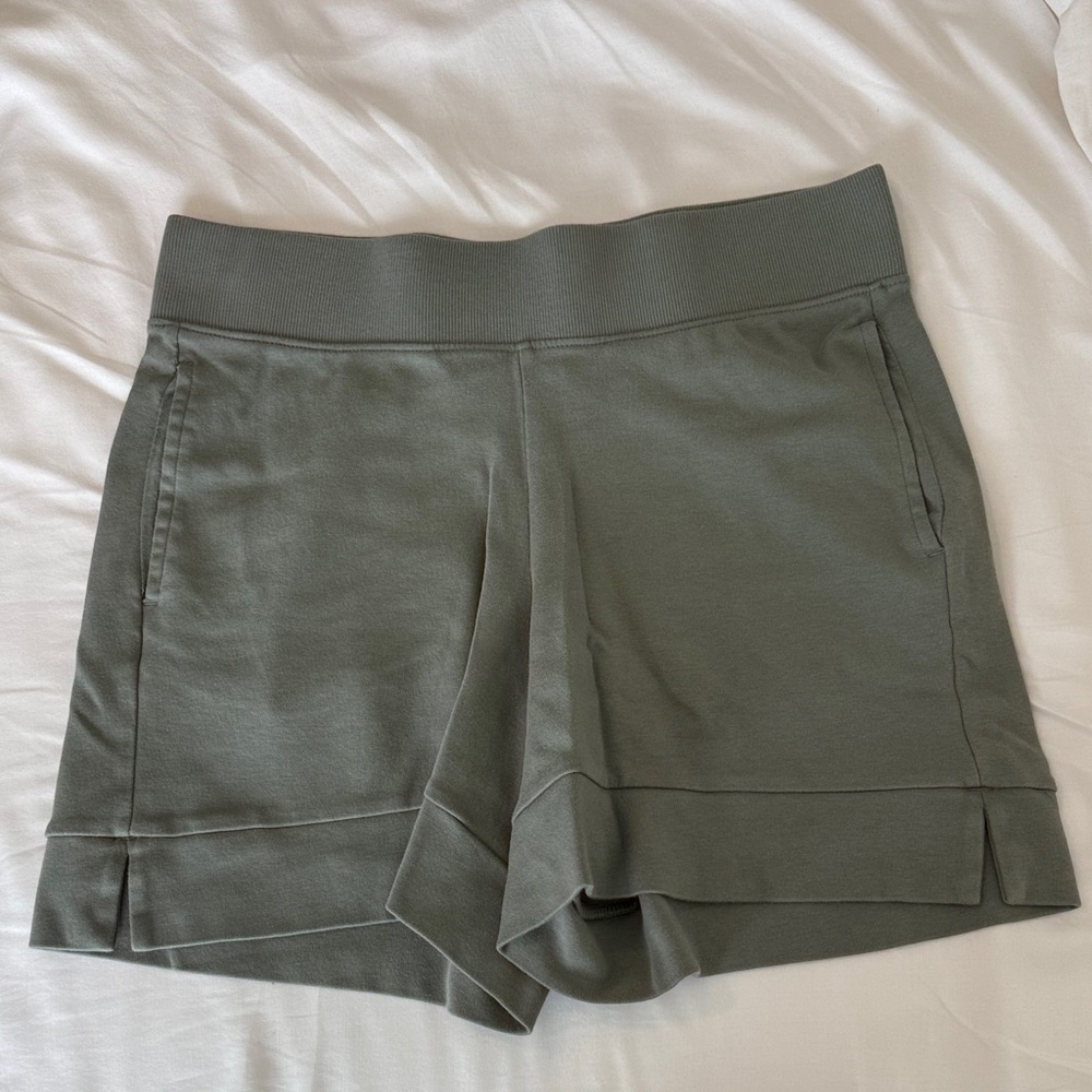 Women's Pact Olive Green Shorts